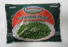 Frozen James Farm - IQF Peas - 2.5 Lbs