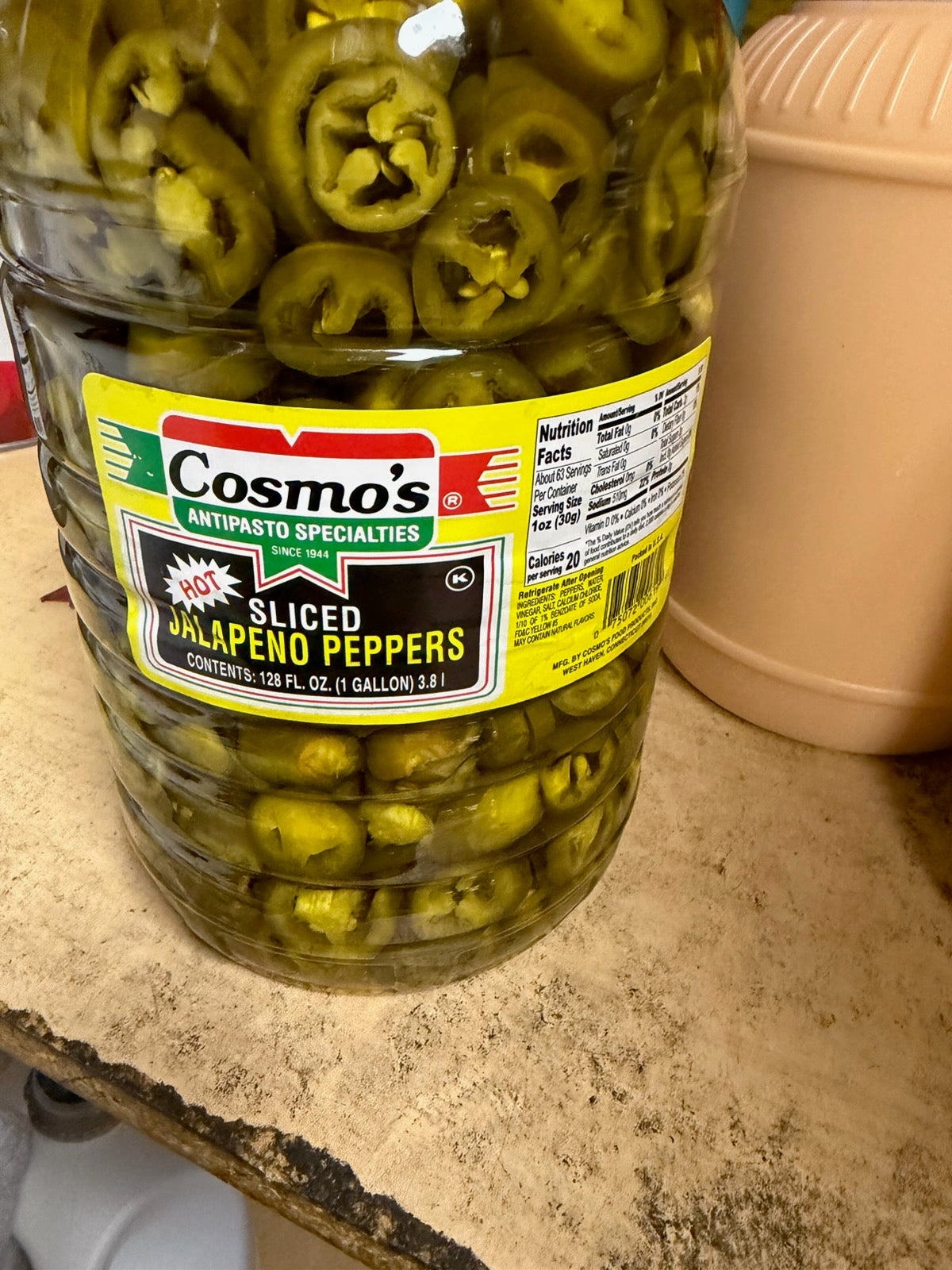 Sliced Jalapeno Peppers