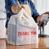 TOGO Box_Plastic T-Shirt Bags - 1/6 Size, 400/Cs