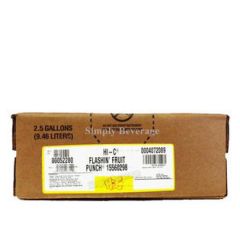Hi-C Fruit Punch - 2.5 Gallon Bag-In-Box Syrup