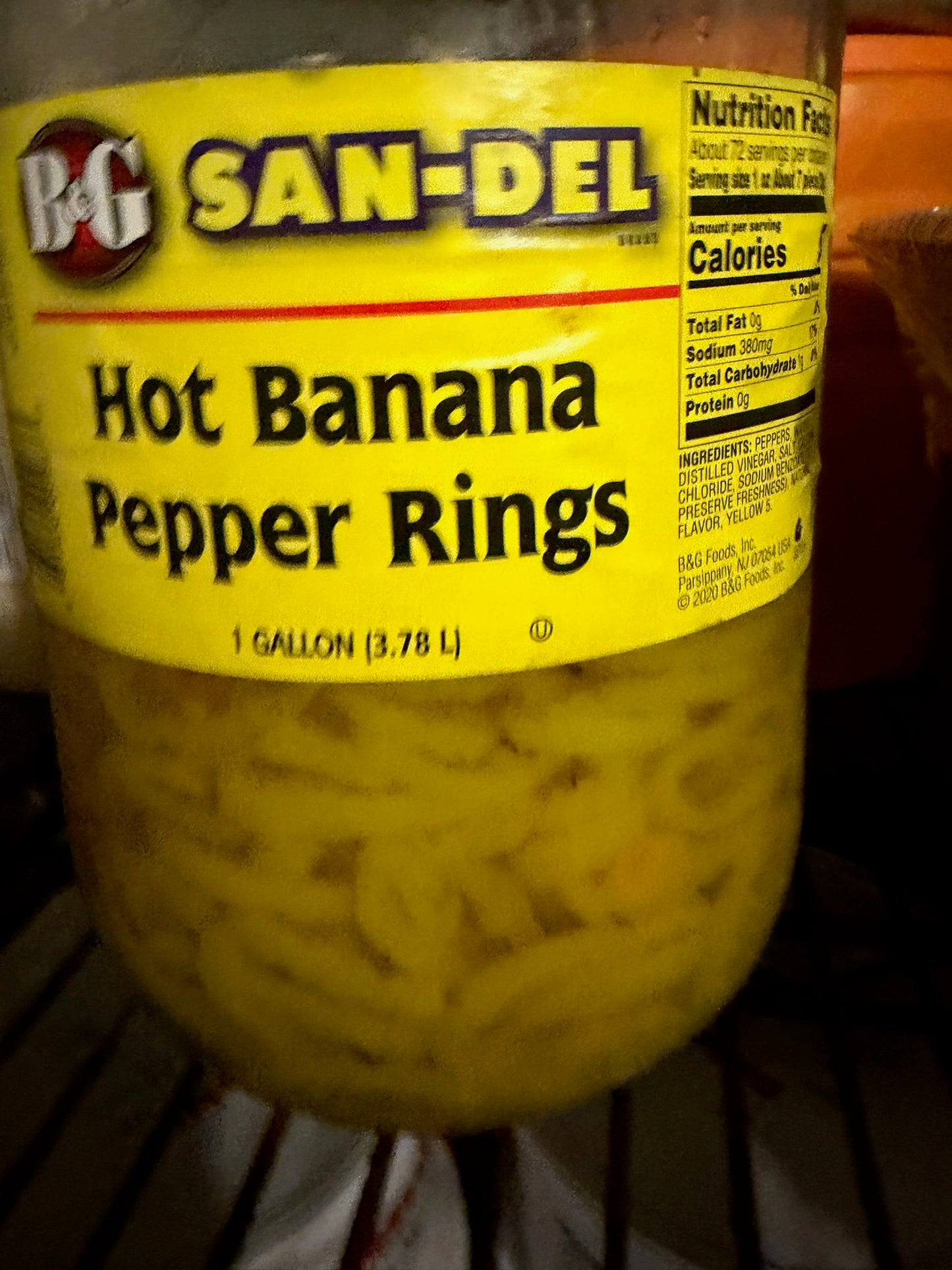 Hot banana pepper cut