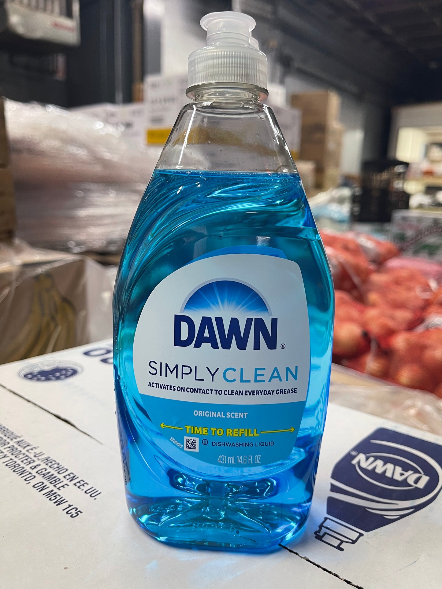 Dawn Dishwashing Liquid 20x14.6oz, 세제