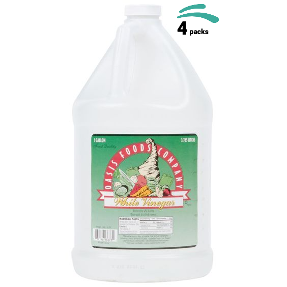 Oasis 4% White Vinegar 4-1 GAL