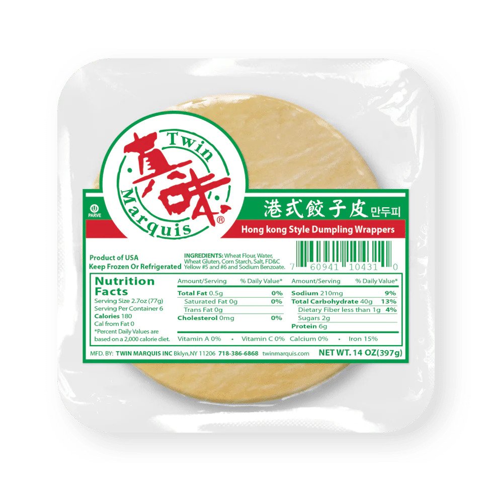 Twin Marquis Dumpling Wrappers, Shanghai Style, 만두피