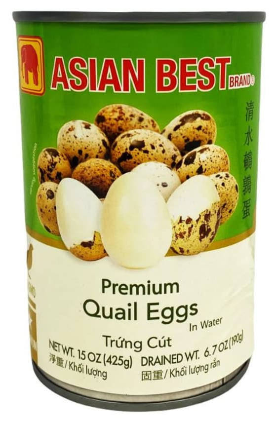 Quail Eggs in Water 15Oz X 24Can/Case