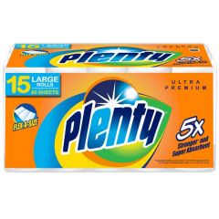Plenty - 2-Ply Ultra Premium Flex-A-Size Paper Towels - 15/Case