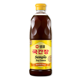 Sempio Soy Sauce Jin S 860mL, 12pack, 샘표 국간장 (Copy)