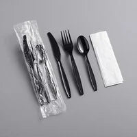 Togo_4pcs Meal kit set (Spoon, Fork, Knife, Napkin)