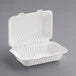 TOGO Box_White_Hinged Container 150pcs (9*6)