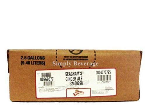 Seagram's Ginger Ale - 2.5 Gallon Bag-In-Box Syrup