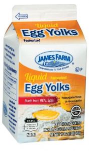 James Farm - Liquid Egg Yolks - 1 Lb X 15 / Case