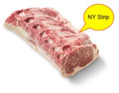NY Strip Boneless Beef 13.32