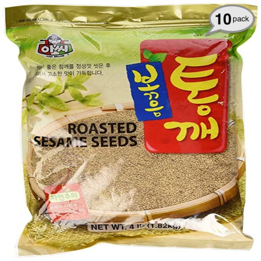 Assi Roasted Sesame Seed 10ea x 4LB, 볶음 통깨