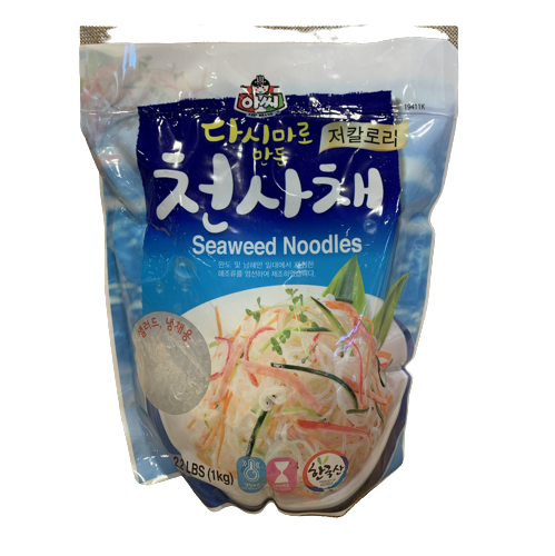 Assi Seaweed Jelly Chunsache (10X2.2LB), 천사채