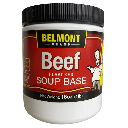 Belmont Beef Soup Base 6 x 12oz, 소고기 육수