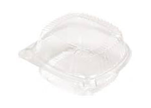 Togo_8" Clear Sandwich PST Tray (2X125 250Ct)