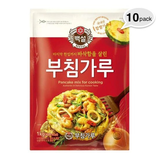 CJ Beksul Korean Pancake Mix 1kg x 10EA, 백설 부침가루