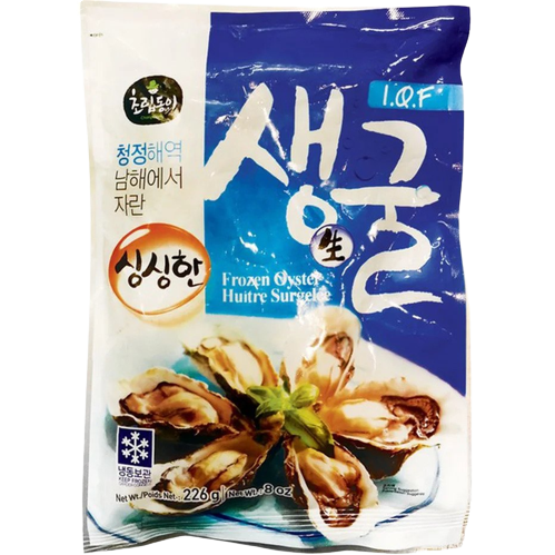 Choripdong Frozen Oyster (40EA X 8OZ), 생굴