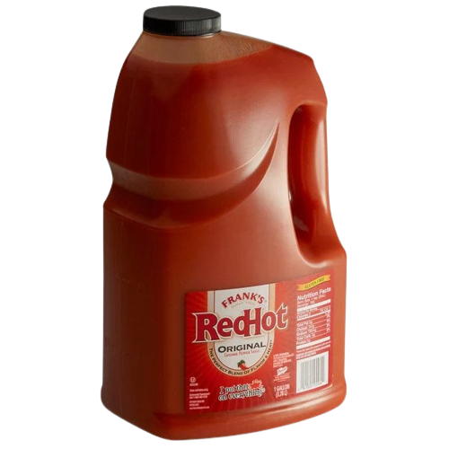 Frank's Red Hot Original Hot Sauce 4 x 1 Gal, 매운 소스