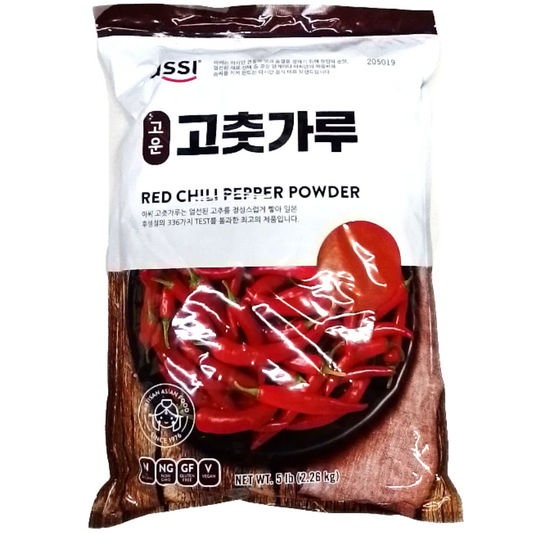 Assi Red Chili Pepper Powder Fine (Each) 5Lb, 고추가루