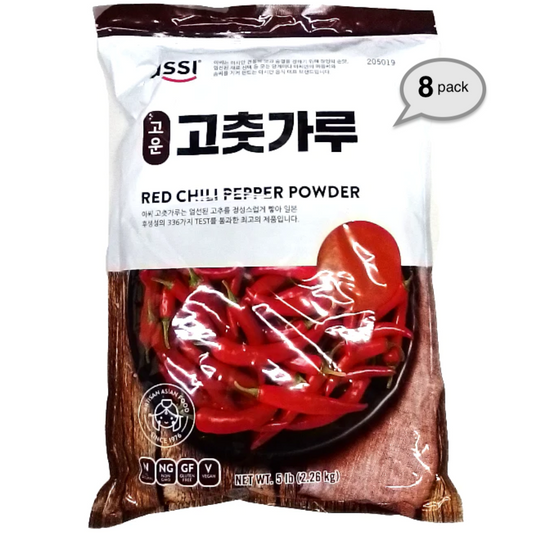 Assi Red Chili Pepper Powder Fine (8x5LB), 고추가루