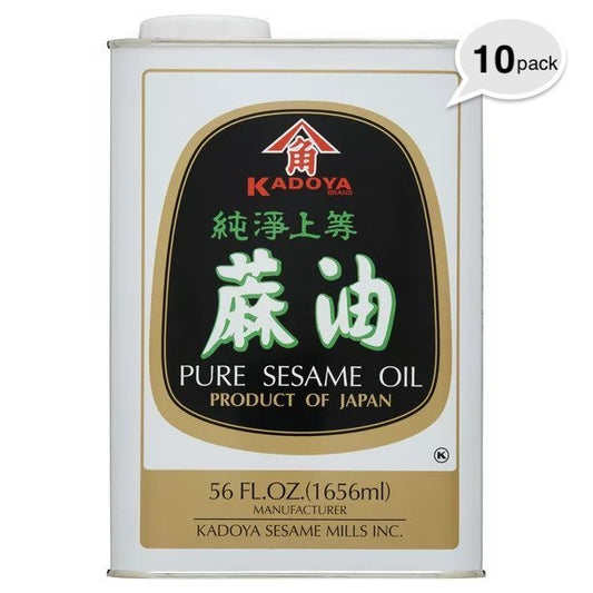 Kadoya - Pure Sesame Oil - 56 Oz Can X 10 /Case
