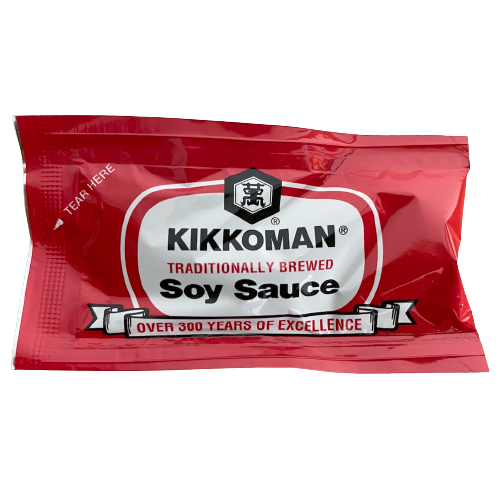 Kikoman Soy Sauce 500/6ML Individual Portion Packs, 간장