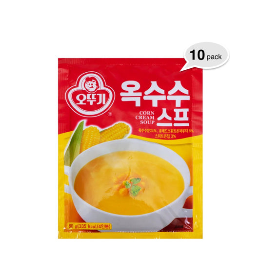 Ottogi Corn Cream Soup 1kg x 10 -오뚜기 옥수수 스프