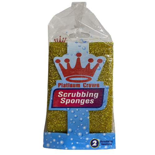 Platinum Crown Scrubbing Sponges 6 pack