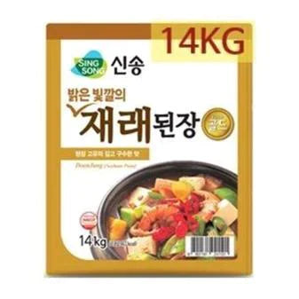 ShinSong Soybean Paste 14kg, 신송 된장