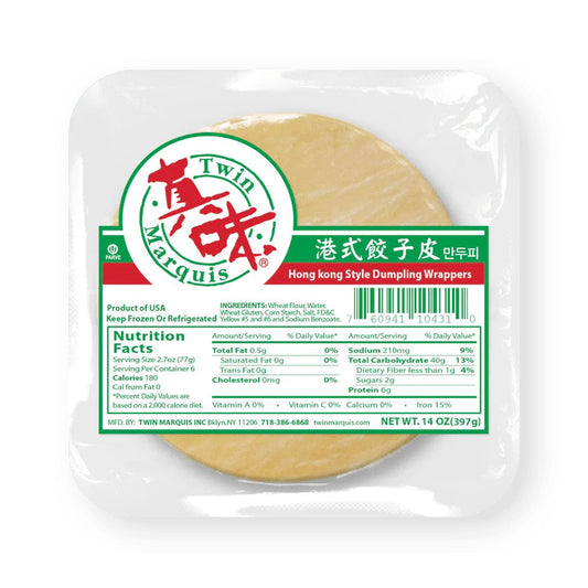 Twin Marquis Dumpling Wrappers, Shanghai Style, 만두피