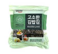 Assi Sushi Laver_Sushi Nori Green 100_고소한 김밥김 그린 100장