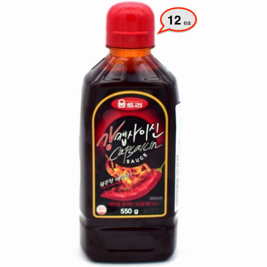 Woomtree Capsaicin Sauce, 550g x 12ea