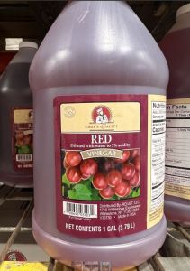 Chef's Quality - Red Vinegar (5% Acidity) - Gallon