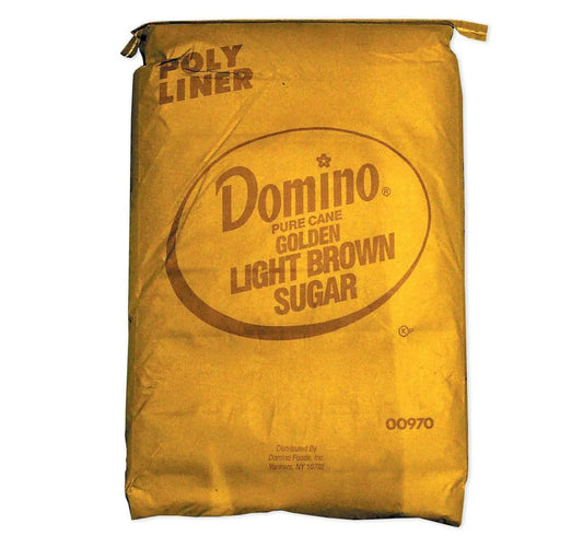 Domino Light Brown Sugar, 50LB