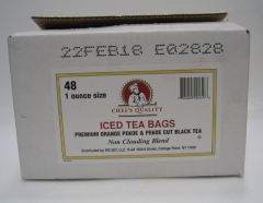 Chef's Quality - Iced Tea Bags - 48 Ct