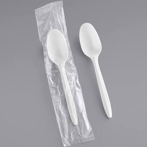 TOGO Box_Medium Weight Spoon _1000CT (Individual Wrap)